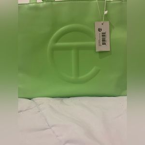 Telfar double mint bag